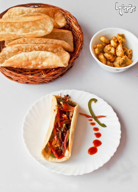 طرز تهیه تاکوی مرغ طرز تهیه تاکوی مرغ