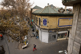 کوچه تکیه رضا قلی خان در خیابان مصطفی خمینی، یکی از مسیرهای منتهی به محله اودلاجان