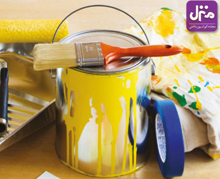 5 نکته رنگ آمیزی خانه 5 نکته رنگ آمیزی خانه