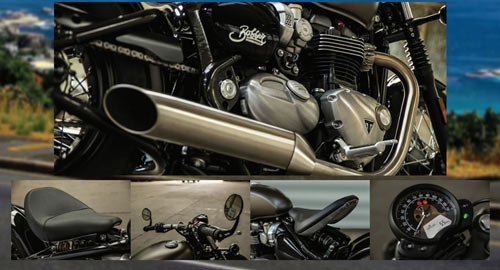 بررسی مشخصات فنی موتورسیکلت کروزر Bonneville Bobber Black بررسی مشخصات فنی موتورسیکلت کروزر Bonneville Bobber Black