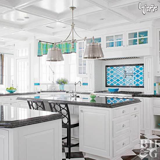 زیبایی دو چندان آشپزخانه با این کاشی ها زیبایی دو چندان آشپزخانه با این کاشی ها