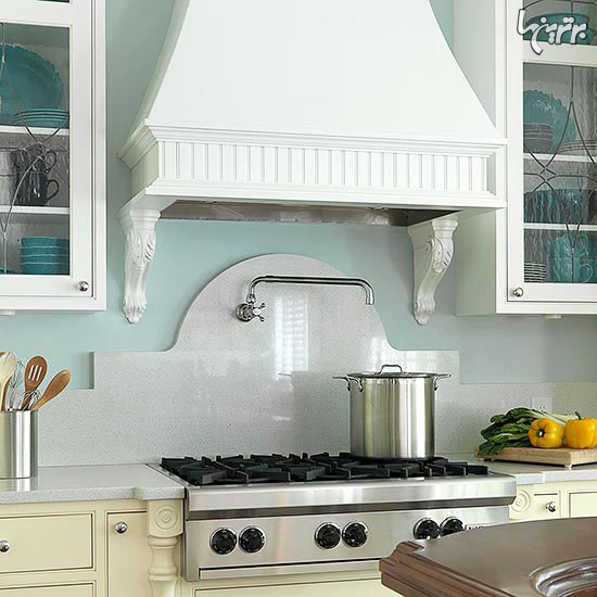 زیبایی دو چندان آشپزخانه با این کاشی ها زیبایی دو چندان آشپزخانه با این کاشی ها