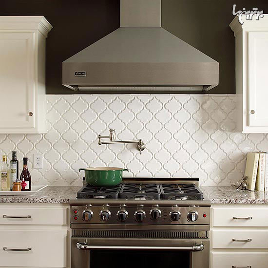 زیبایی دو چندان آشپزخانه با این کاشی ها زیبایی دو چندان آشپزخانه با این کاشی ها