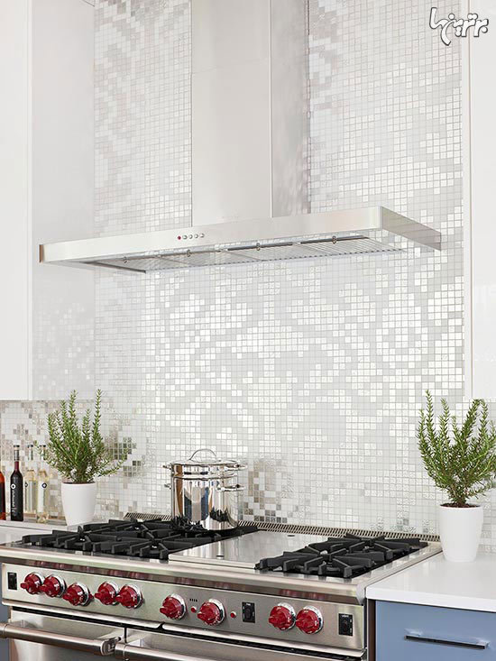 زیبایی دو چندان آشپزخانه با این کاشی ها زیبایی دو چندان آشپزخانه با این کاشی ها