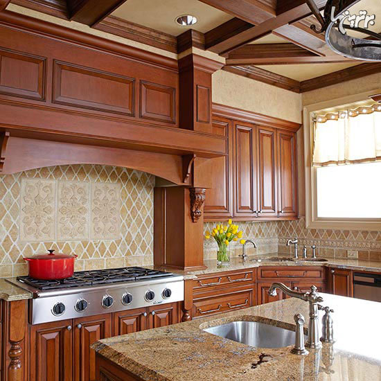 زیبایی دو چندان آشپزخانه با این کاشی ها زیبایی دو چندان آشپزخانه با این کاشی ها