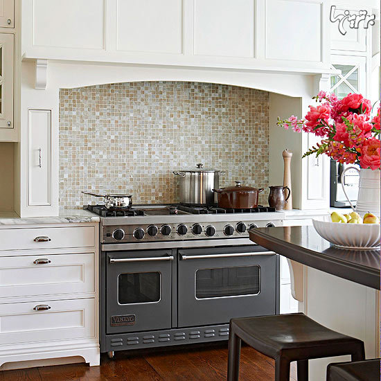 زیبایی دو چندان آشپزخانه با این کاشی ها زیبایی دو چندان آشپزخانه با این کاشی ها