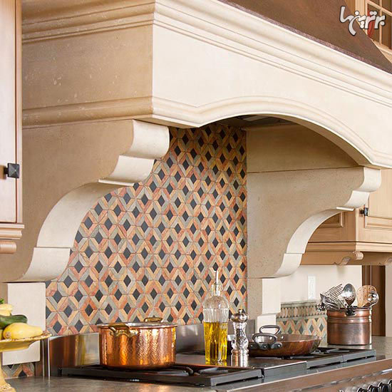 زیبایی دو چندان آشپزخانه با این کاشی ها زیبایی دو چندان آشپزخانه با این کاشی ها