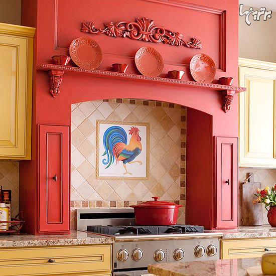 زیبایی دو چندان آشپزخانه با این کاشی ها زیبایی دو چندان آشپزخانه با این کاشی ها