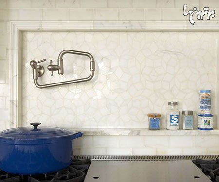 زیبایی دو چندان آشپزخانه با این کاشی ها زیبایی دو چندان آشپزخانه با این کاشی ها