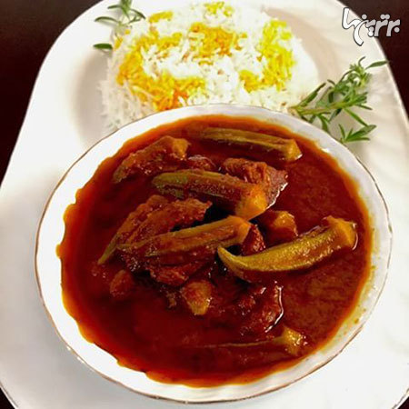 طرز تهیه خورش بامیه