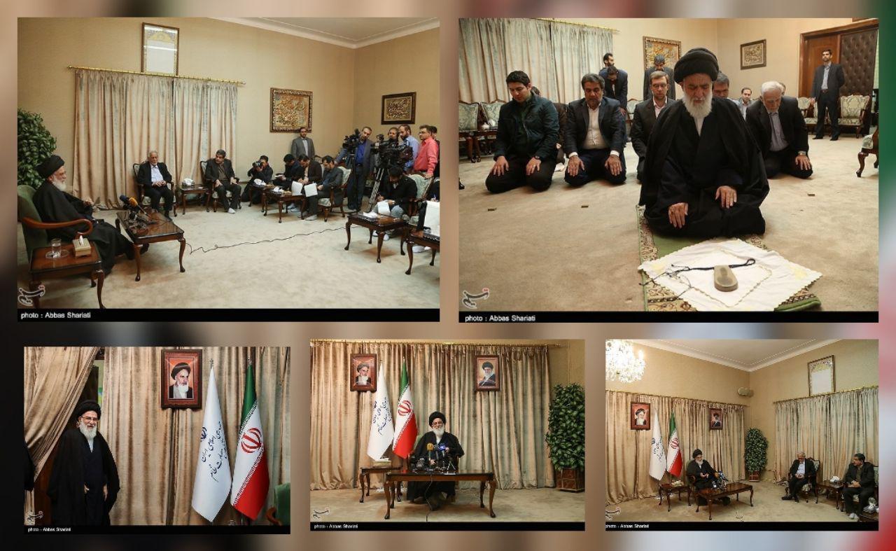 تصاویر/ آیتالله هاشمی شاهرودی بعد از بازگشت از سفر پرحاشیه به آلمان تصاویر/ آیتالله هاشمی شاهرودی بعد از بازگشت از سفر پرحاشیه به آلمان