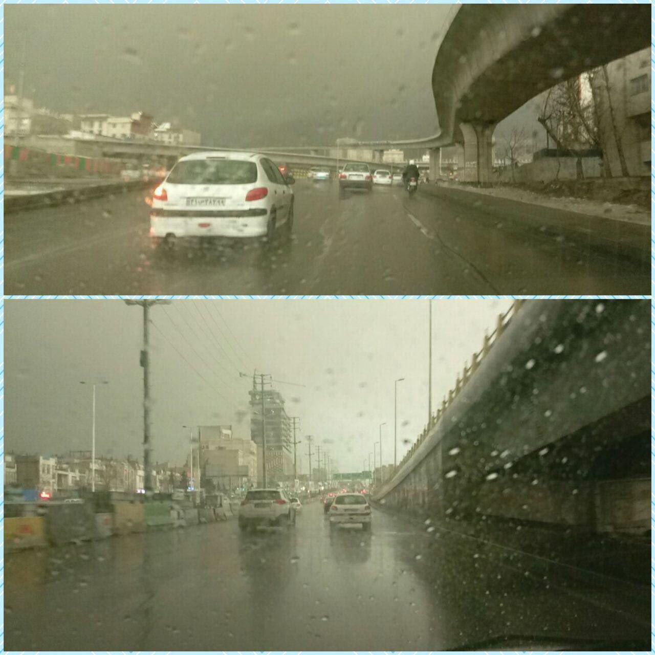 بالاخره تهران باران آمد/عکس