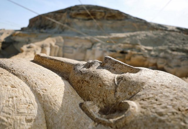 کشف گورستان باستانی در مصر 