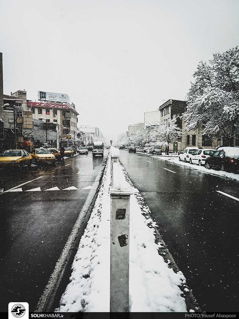 تهران سفید پوش در زمستان 96