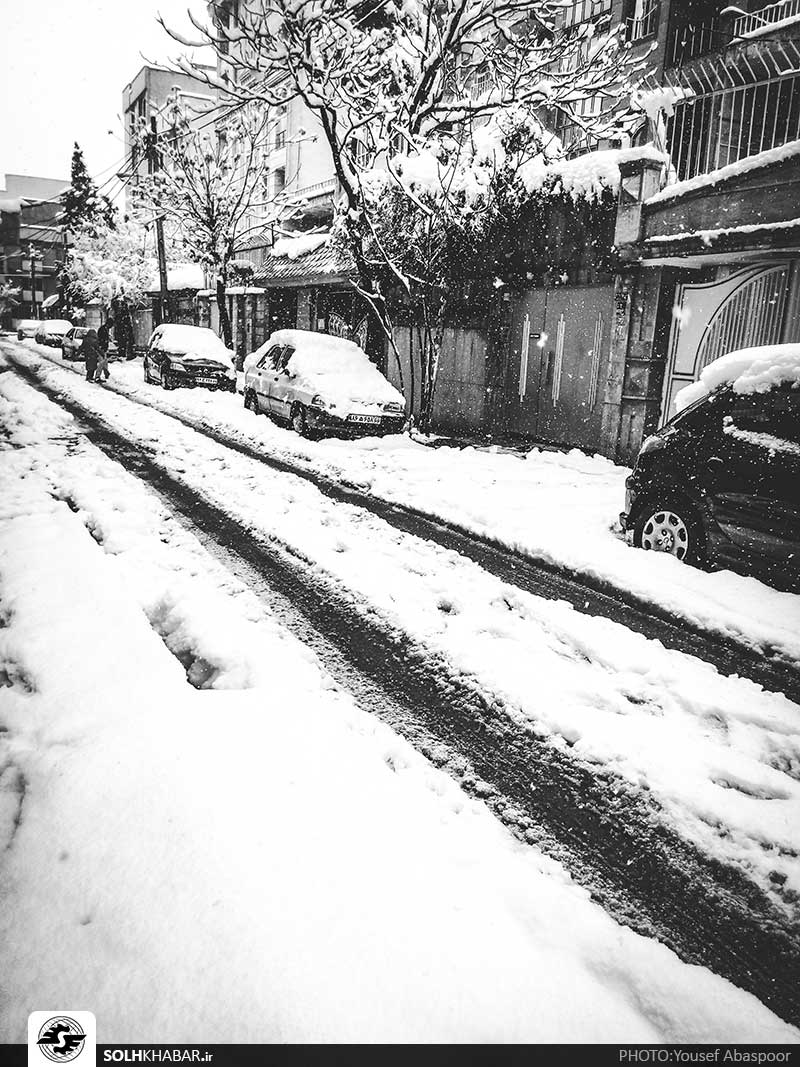 تهران سفید پوش در زمستان 96