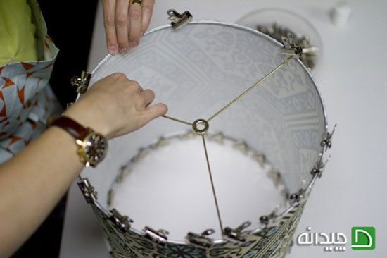 ساخت آباژور پارچه ای، خانه را به سلیقه خودتان روشن کنید!