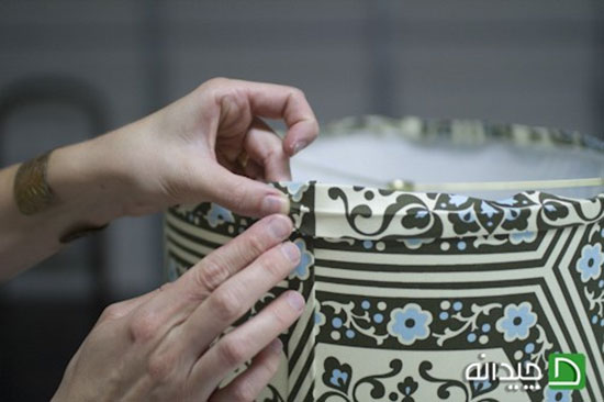 ساخت آباژور پارچه ای، خانه را به سلیقه خودتان روشن کنید!