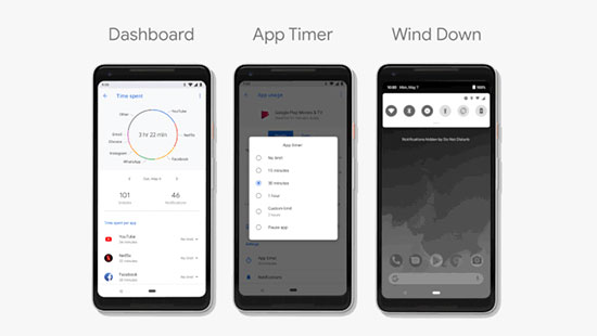 اندروید P گوگل با رابط کاربری متفاوت و جذاب معرفی شد