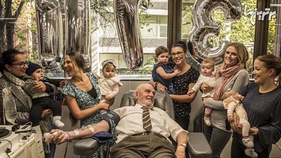 مرد بازو طلایی جان ۲.۴ میلیون نوزاد را نجات داد