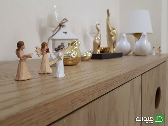 میز کنسول چوبی، ۸ ایده از خانم های ایرانی برای یک میز تمام عیار!