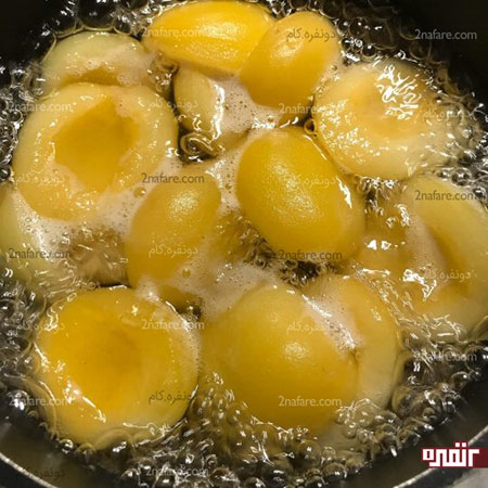 طرز تهیه کمپوت زردآلو