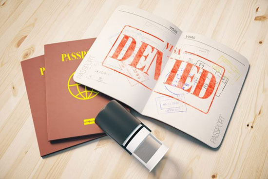 دلایل ریجکت ویزای شینگن