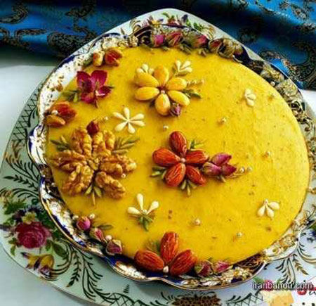 طرز تهیه شله زرد