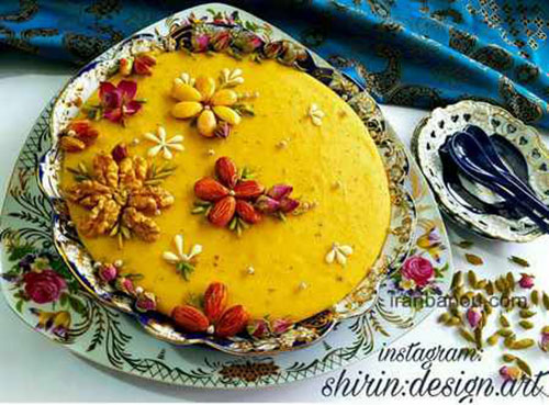 طرز تهیه شله زرد