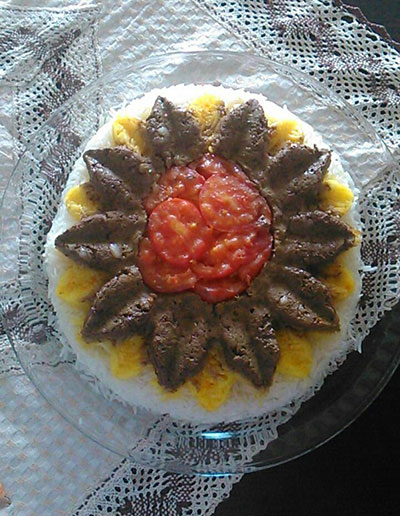ته چین کباب کوبیده دیگه چیه؟! طرز تهیه ته چین کباب کوبیده(شیک و کجلسی)