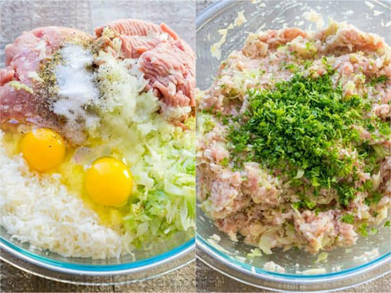 طرز تهیه کوفته کلم با سس مخصوص جایگزین دلمه کلم برای افرادی که وقت ندارند