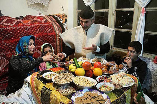 شب یلدا در شهر‌های مختلف ایران