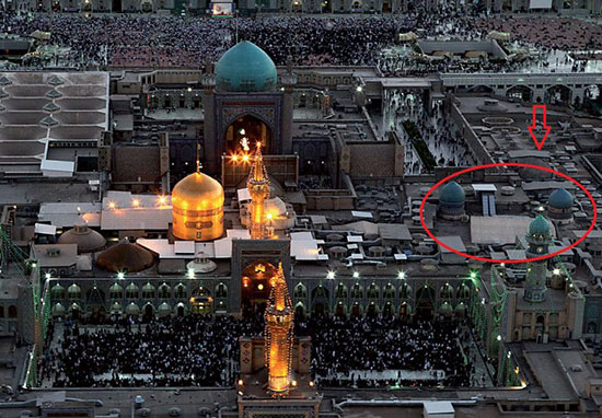 مدرسه دو در؛ بنایی تیموری در آستان قدس رضوی