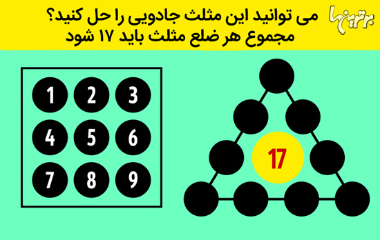 معماهای جالبی که ذهنتان را به چالش می کشد