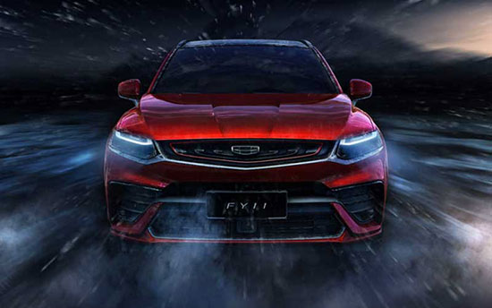 جیلی FY۱۱؛ اولین شاسی بلند کوپه شرکت Geely بر پایه پلتفرم ولوو
