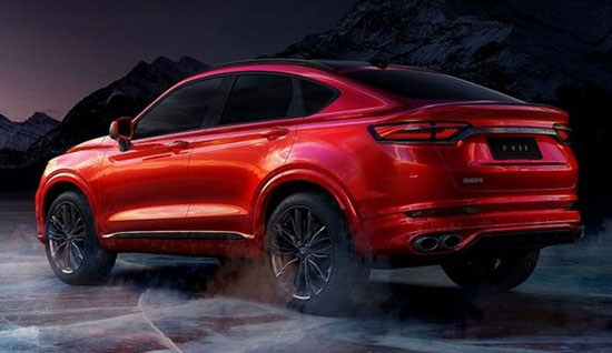 جیلی FY۱۱؛ اولین شاسی بلند کوپه شرکت Geely بر پایه پلتفرم ولوو