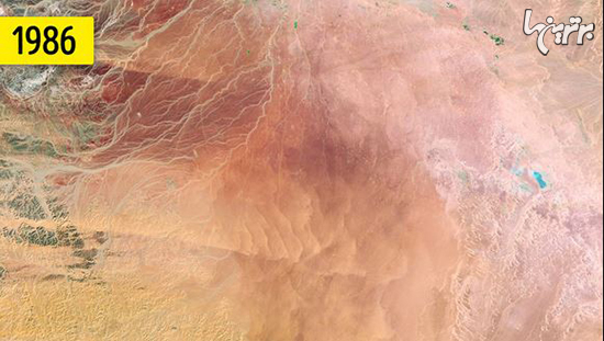 تصاویر دیدنی که سیاره ما را قبل و بعد از مداخلات انسان نمایش می‌دهد