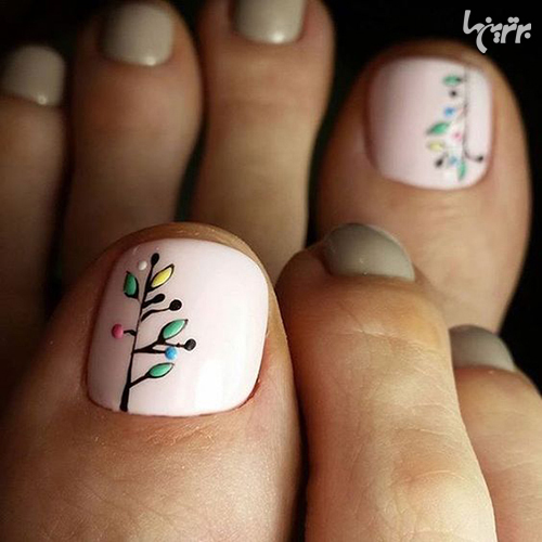 طراحی ناخن مخصوص فصل بهار
