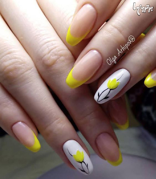 طراحی ناخن مخصوص فصل بهار