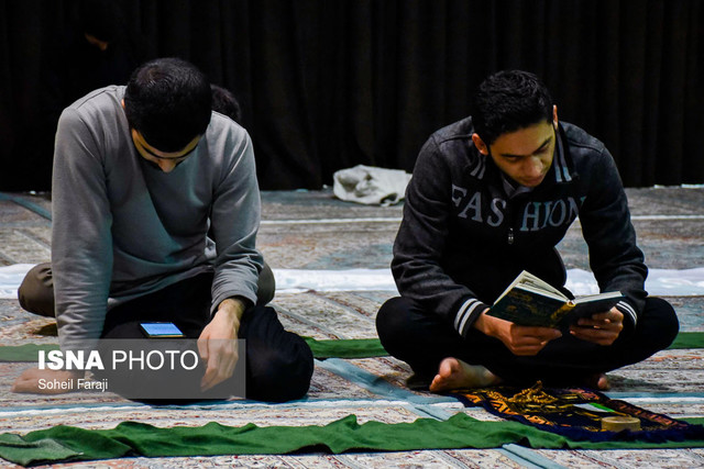 مراسم معنوی اعتکاف در ارومیه