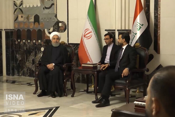 دیدارهای سفر روحانی به عراق