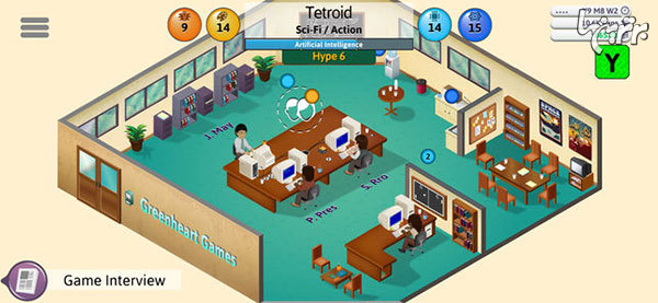 بررسی بازی موبایل Game Dev Tycoon