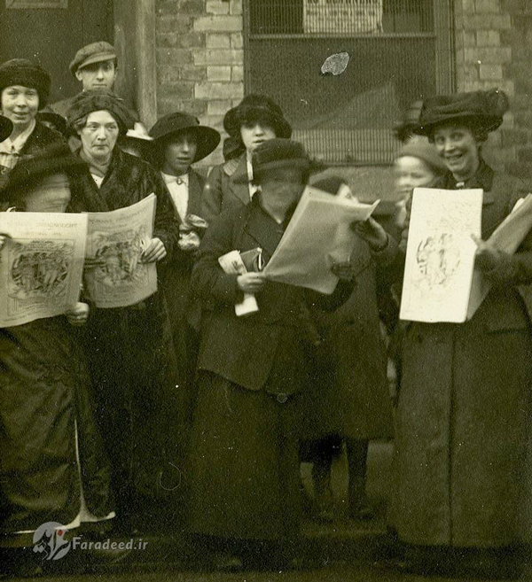 اعتصاب، زندان و زندگی روزمره زنانعکس‌های زنان آزادی‌خواه در ۱۰۰ سال پیش