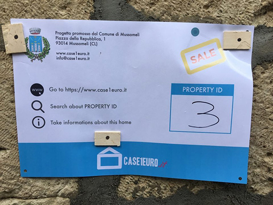 خرید خانه در ایتالیا با یک یورو!