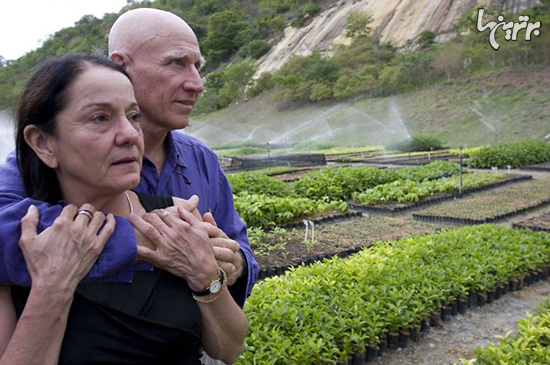 عکاس و همسرش در عرض 20 سال 2 میلیون درخت کاشتند