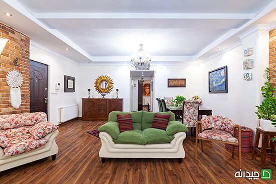 آجر دکوراتیو در دکوراسیون منزل، محفل گرم این خانواده سه نفره! آجر دکوراتیو در دکوراسیون منزل، محفل گرم این خانواده سه نفره!