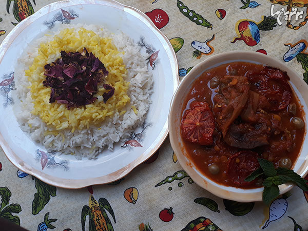 افطاری شب هشتم ماه رمضان؛ خورش بادمجان بدون گوشت