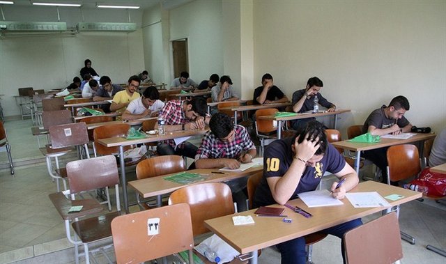 امتحانات دانش آموزان مدارس