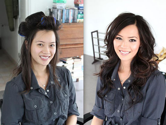 تصاویری از معجزه آرایش صورت در زیبایی زنان!