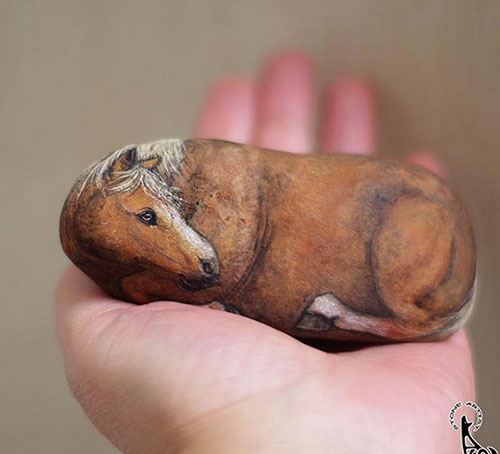 حیواناتی شگف آور که از رنگ آمیزی سنگ ها ایجاد شده اند. حیواناتی شگف آور که از رنگ آمیزی سنگ ها ایجاد شده اند.