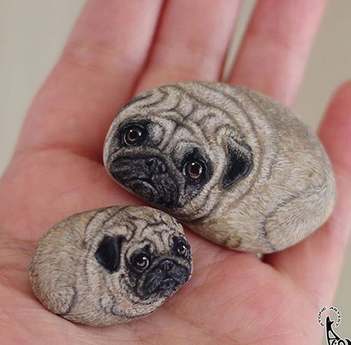 حیواناتی شگف آور که از رنگ آمیزی سنگ ها ایجاد شده اند. حیواناتی شگف آور که از رنگ آمیزی سنگ ها ایجاد شده اند.